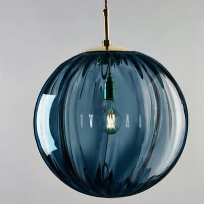 Glass Globe Pendant Light
