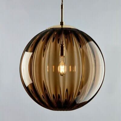 Glass Globe Pendant Light