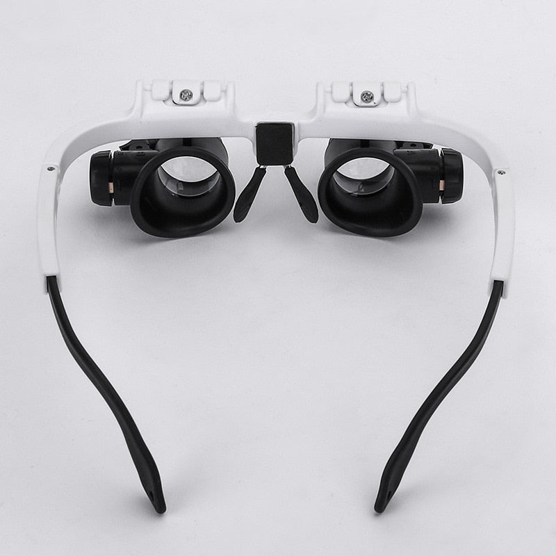 Headband Magnifier with Light