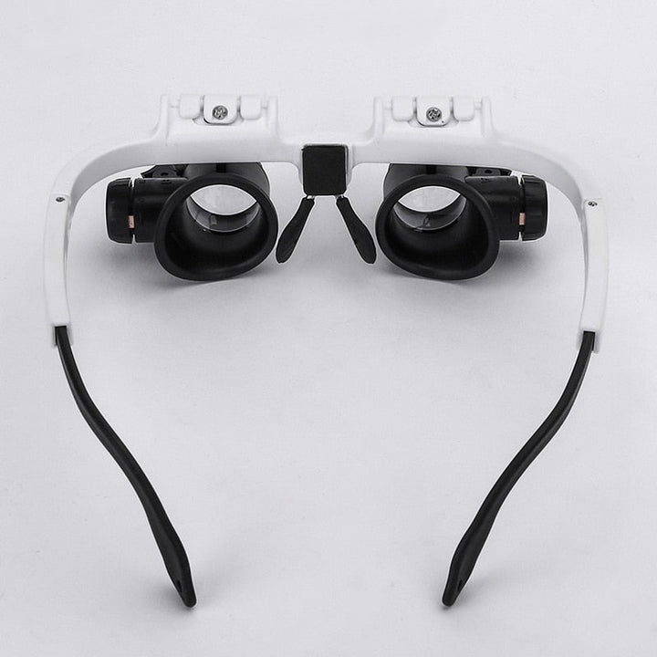 Headband Magnifier with Light