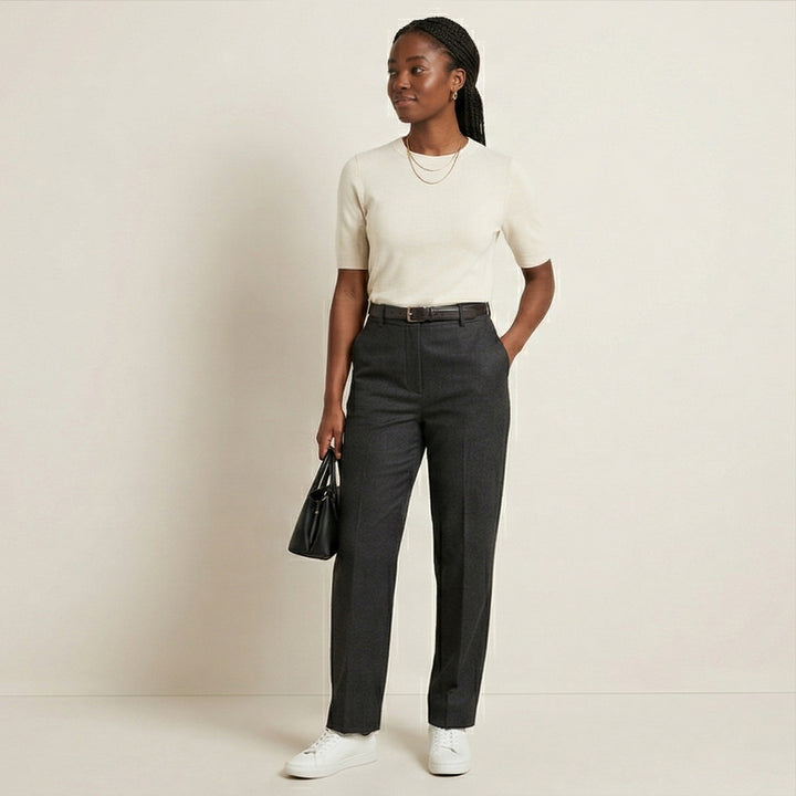 High Waist Trousers