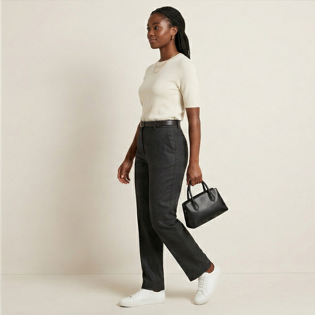 High Waist Trousers