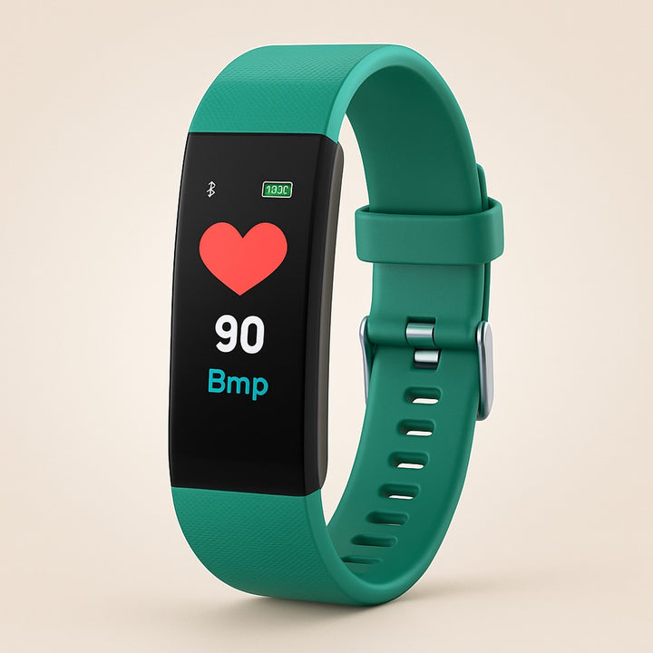 VitaWatch | Senioren Smartwatch met Gezondheidsmonitor en Groot LED-Scherm