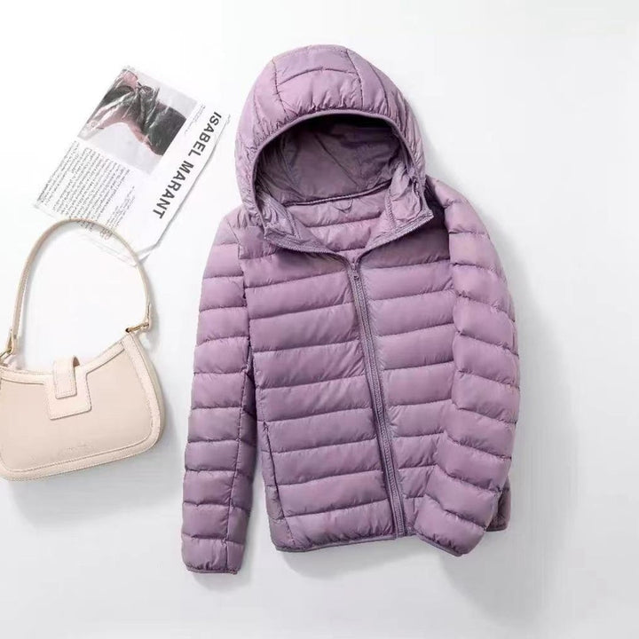 Camille | Light Quilted Hoodie Jacket Carol & Margaret Wilmington