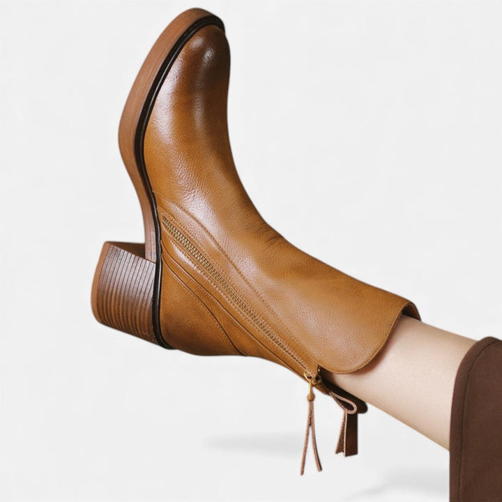Valmonti | Women’s Classic British‑Style Leather Boots