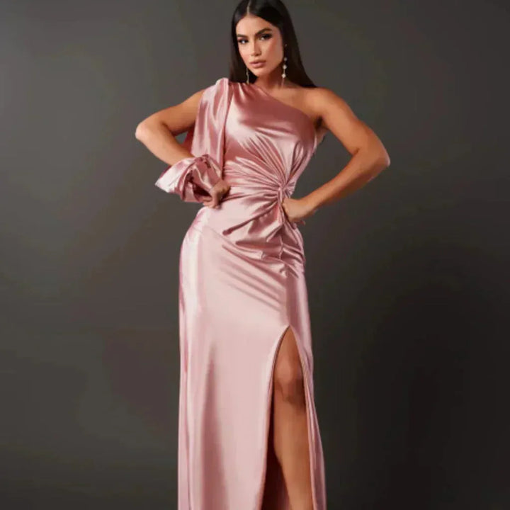Sleeveless Maxi Dress with Side Split