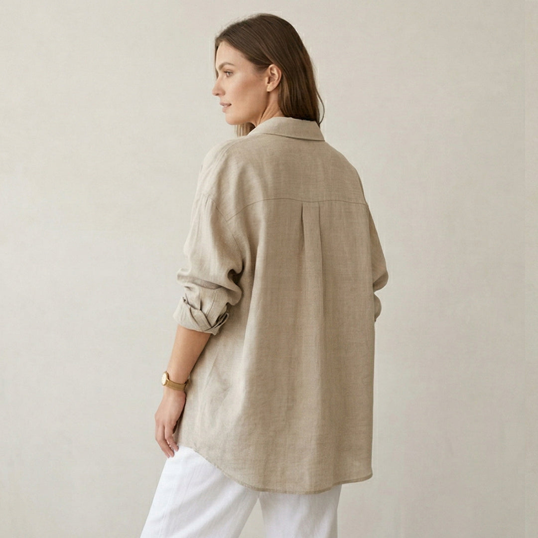 Oversized Linen Shirt