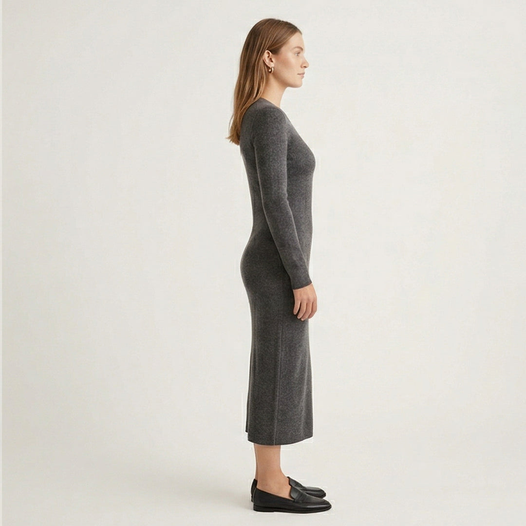 Long Sleeve Knit Dress