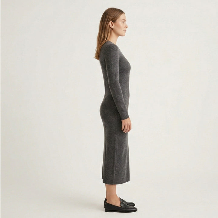 Long Sleeve Knit Dress