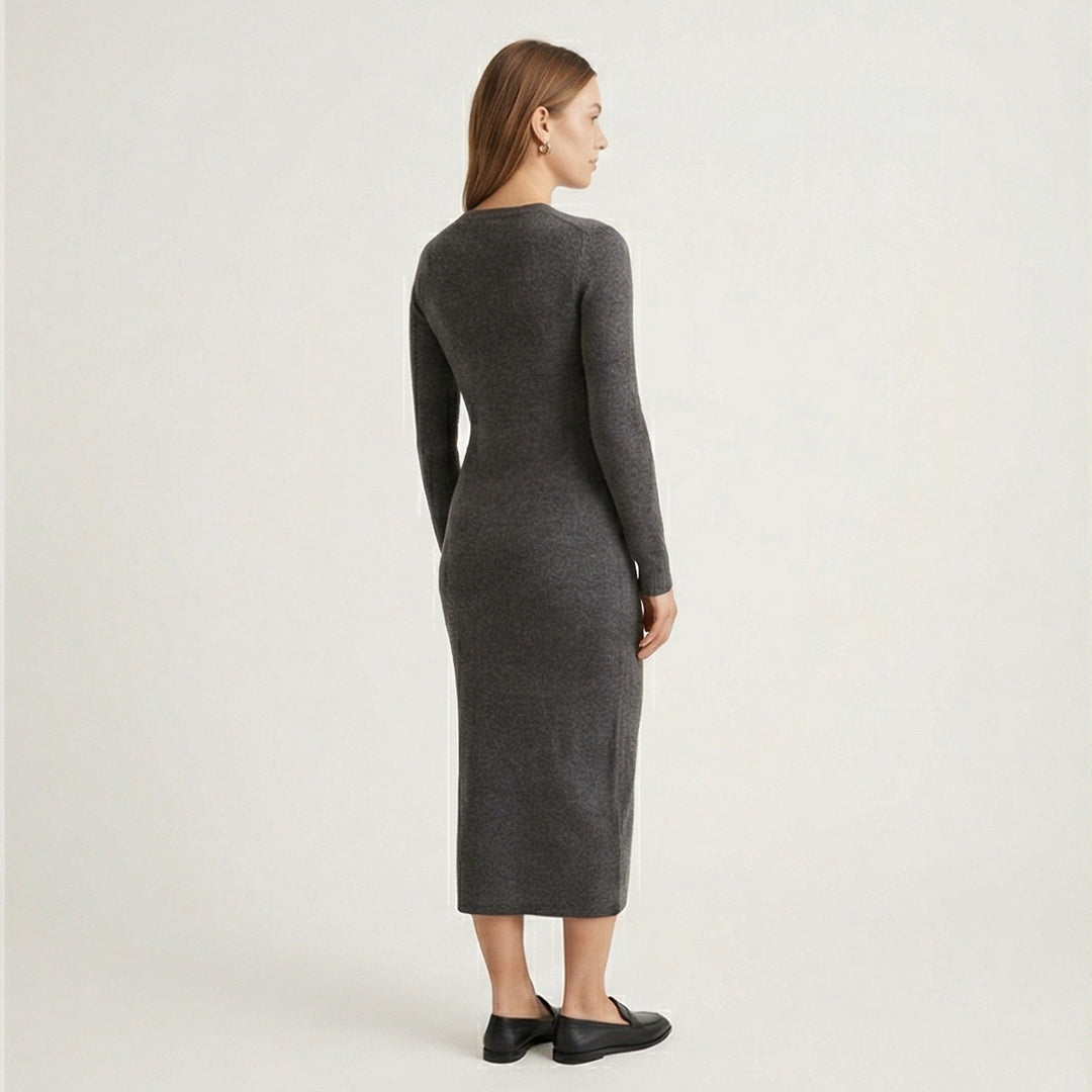 Long Sleeve Knit Dress