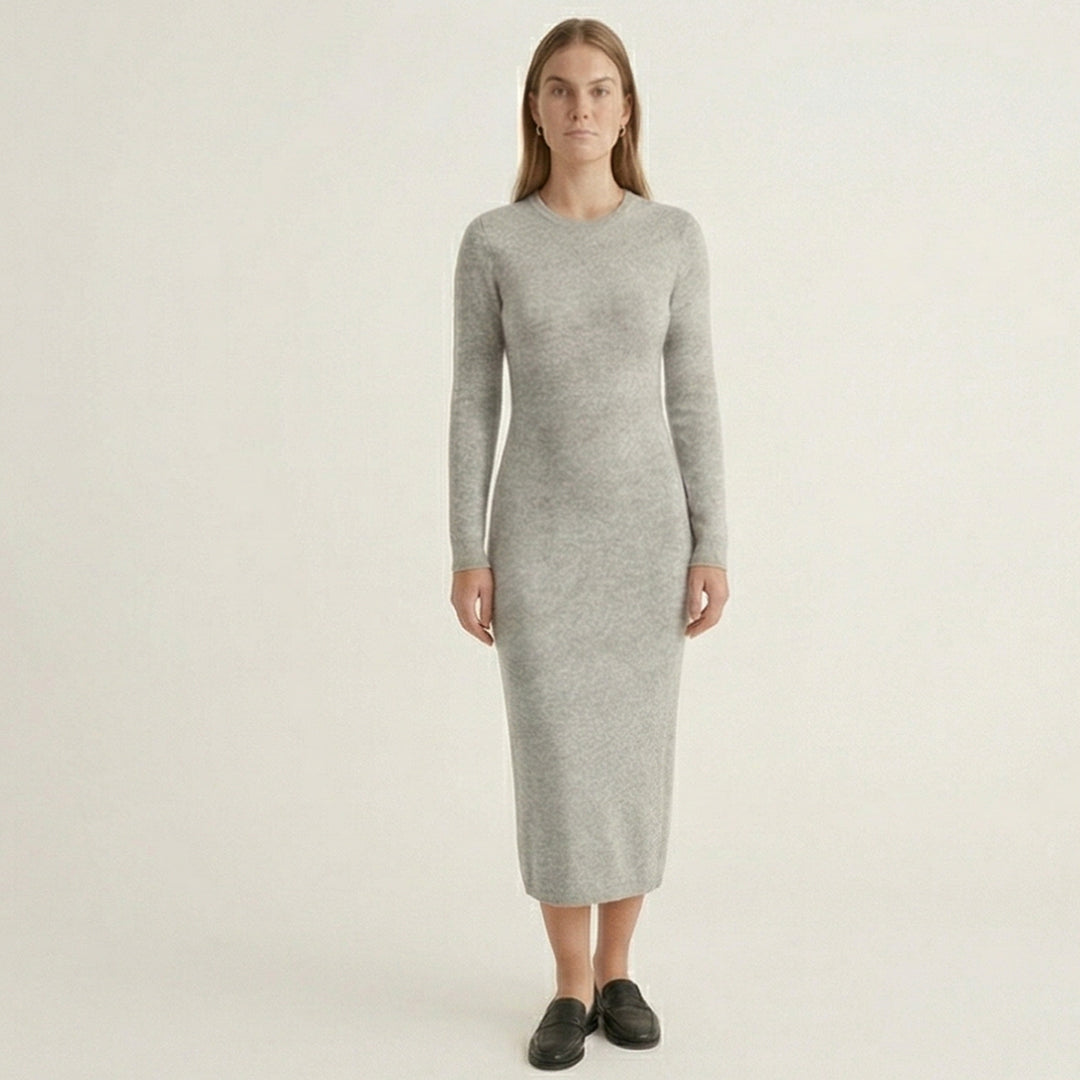 Long Sleeve Knit Dress
