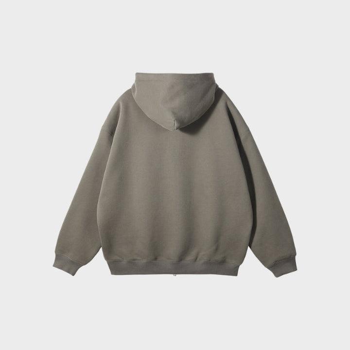 Zip-Up Fleece Hoodie
