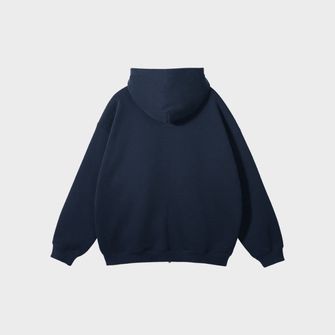 Zip-Up Fleece Hoodie