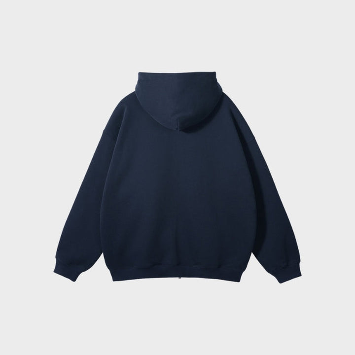 Zip-Up Fleece Hoodie
