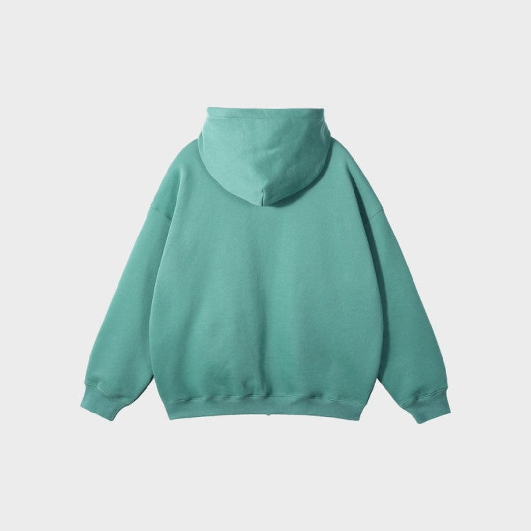 Zip-Up Fleece Hoodie