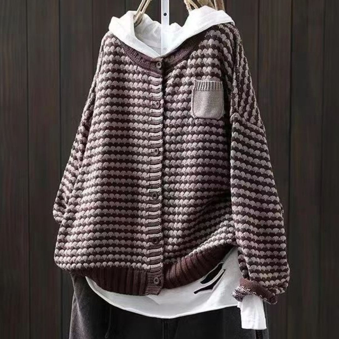 C&M® | TEXTURED KNIT CARDIGAN Carol & Margaret Wilmington