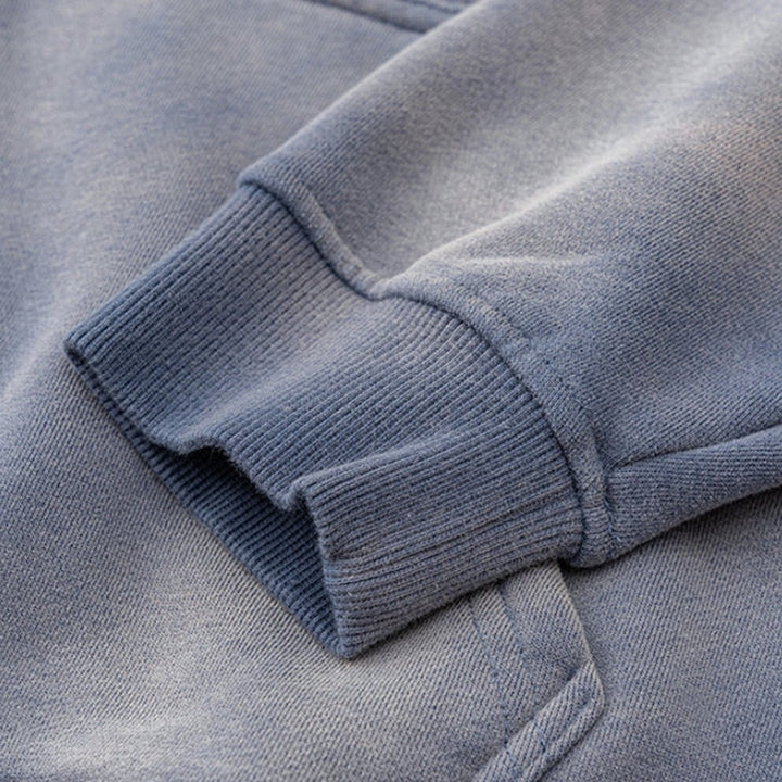 Gradient Washed Zip Hoodie