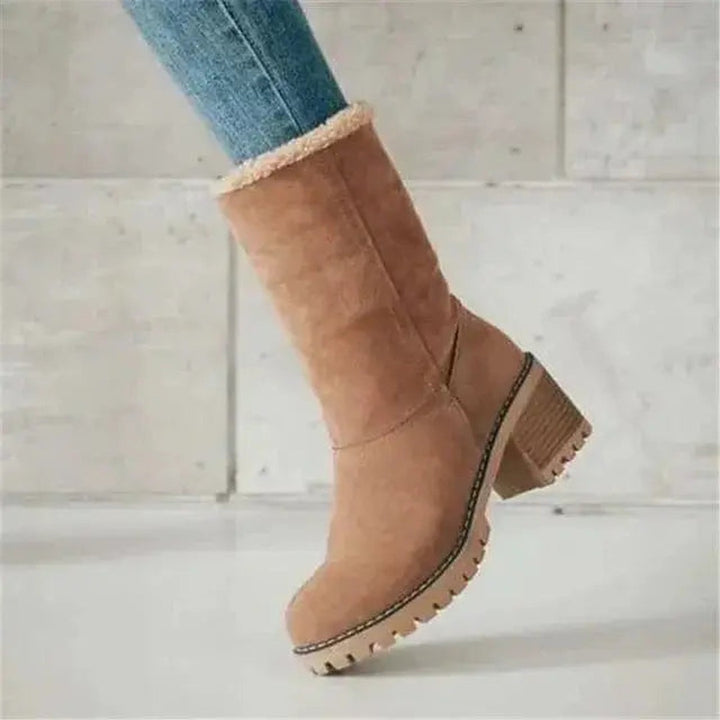 C&M® | Mid-Calf Wool Boots Carol & Margaret Wilmington