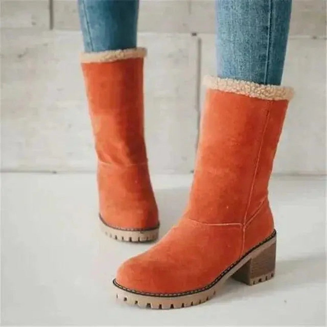 C&M® | Mid-Calf Wool Boots Carol & Margaret Wilmington
