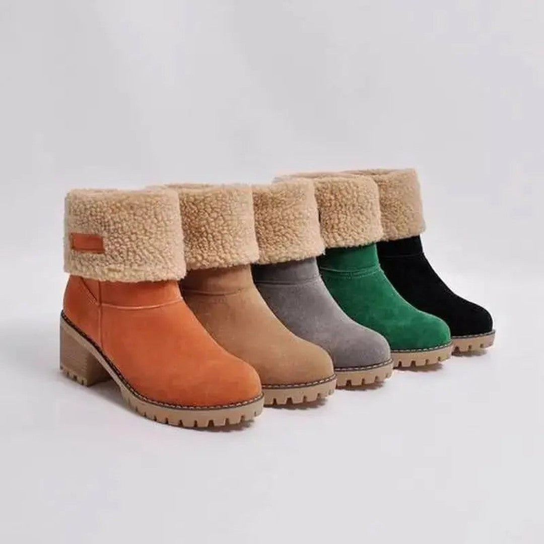 C&M® | Mid-Calf Wool Boots Carol & Margaret Wilmington