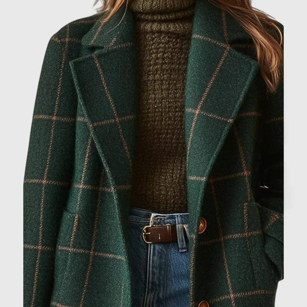 C&M® – Classic Check Coat Carol & Margaret Wilmington