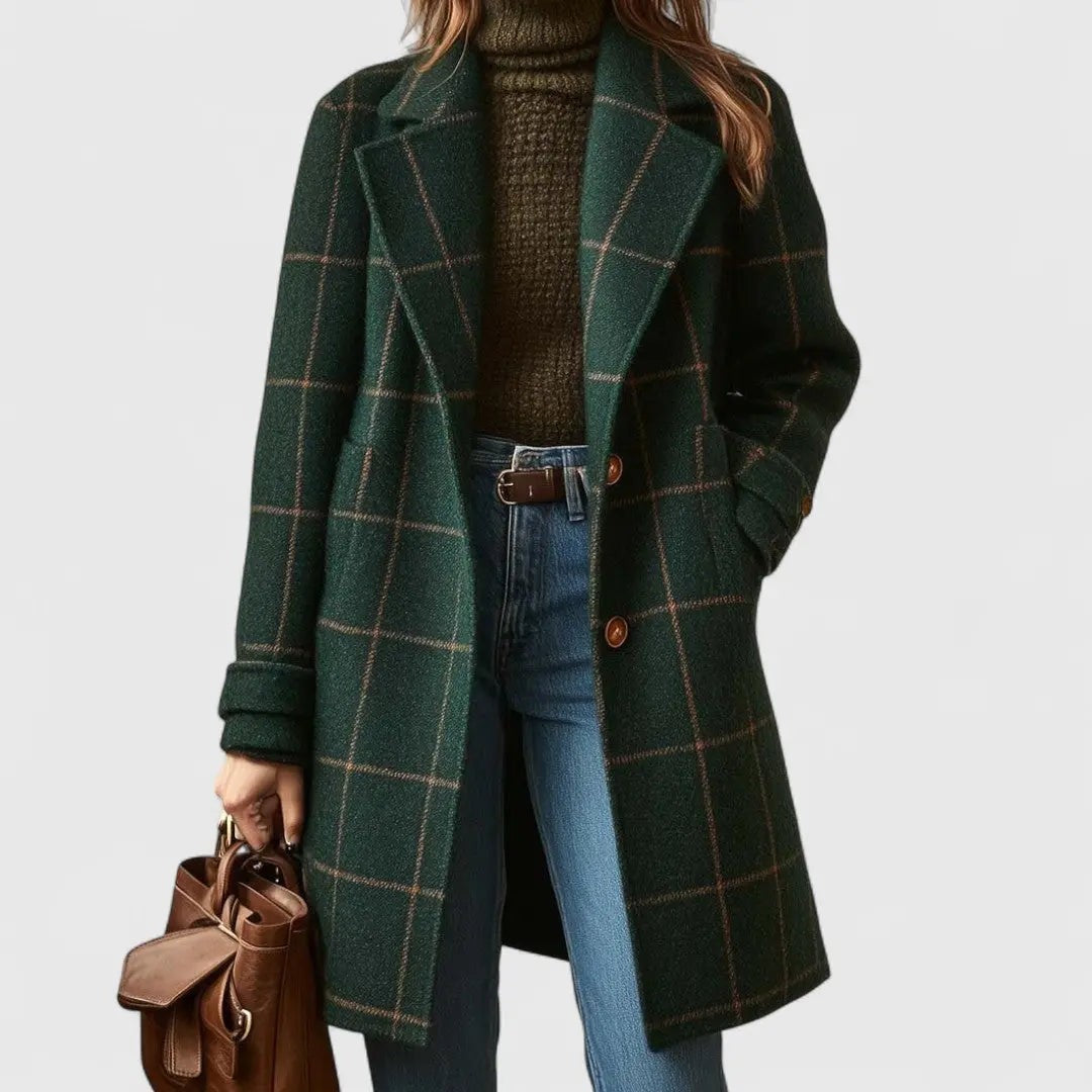 C&M® – Classic Check Coat Carol & Margaret Wilmington
