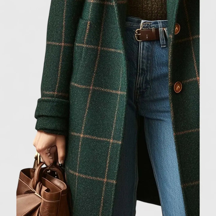 C&M® – Classic Check Coat Carol & Margaret Wilmington