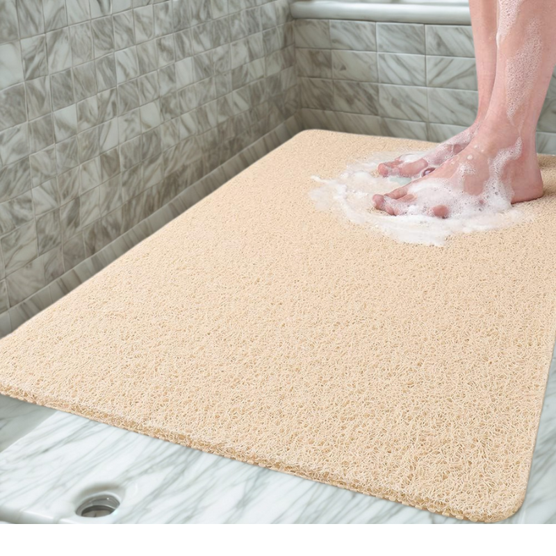 Quick-Drain Bath Mat