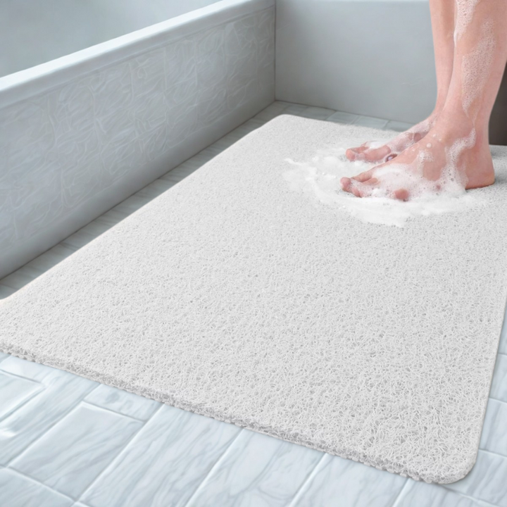 Quick-Drain Bath Mat