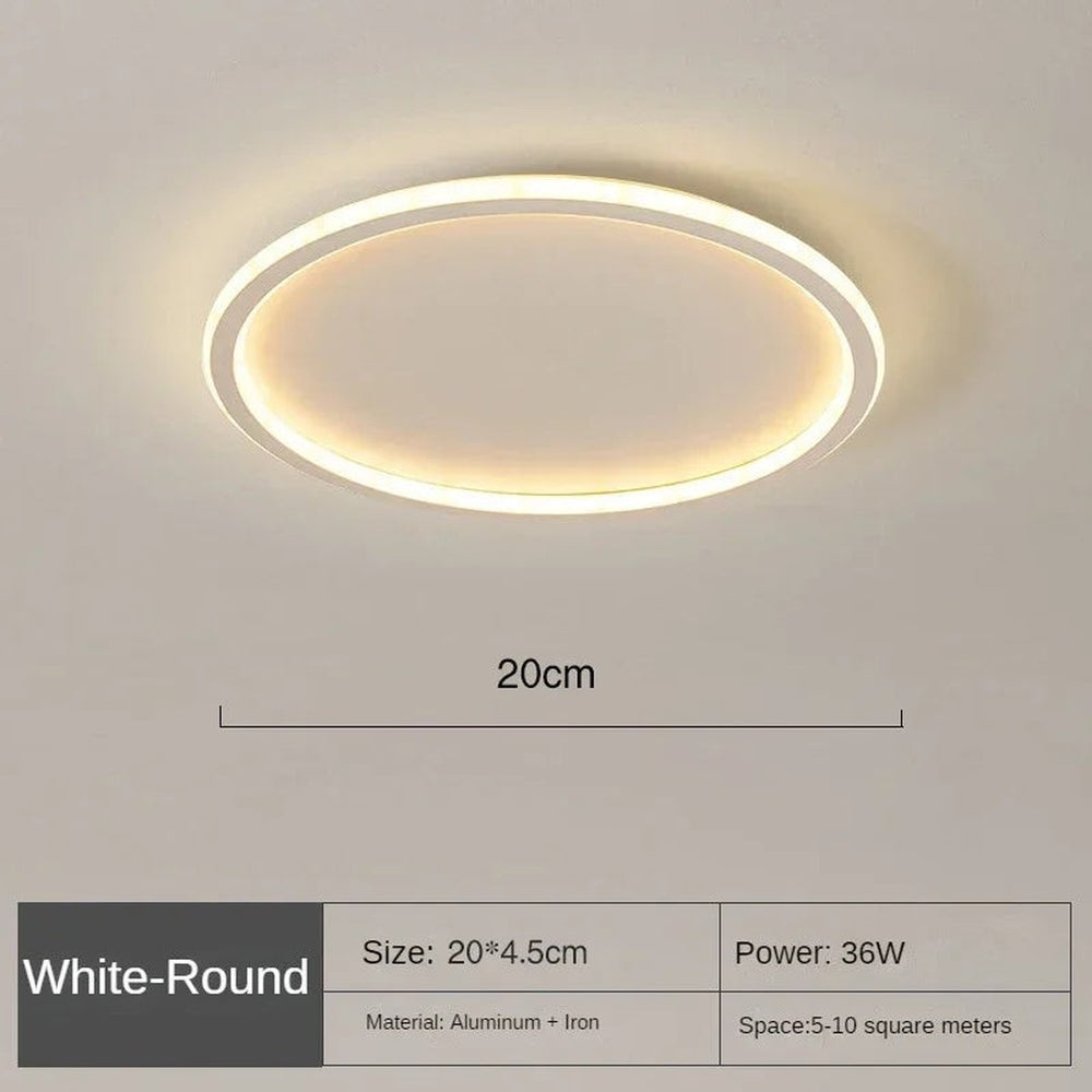 Brehn | Scandinavische Ronde Plafondlamp - NordicGlow