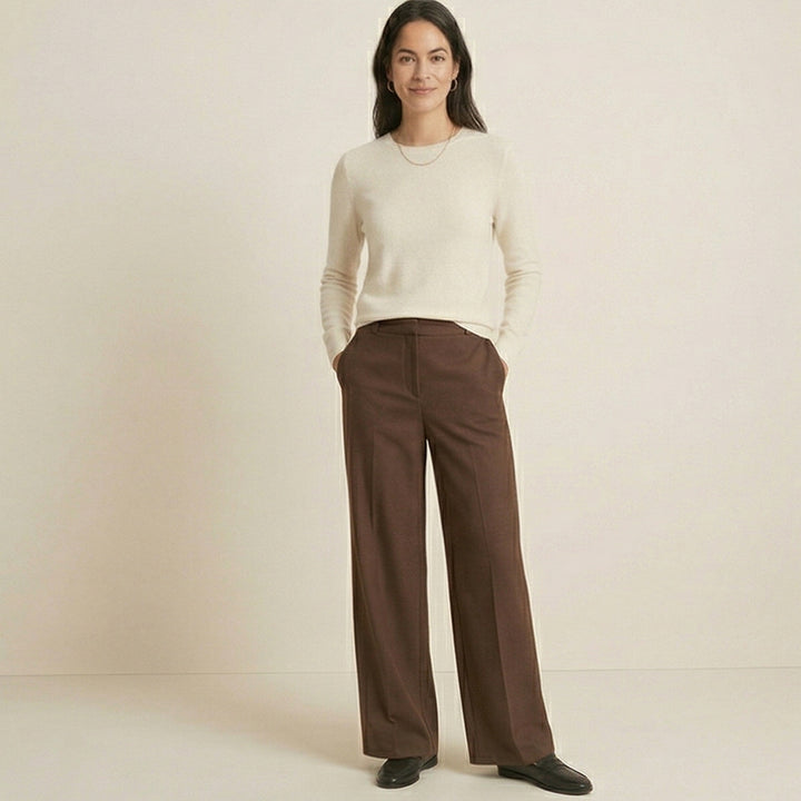 Straight Fit Trousers