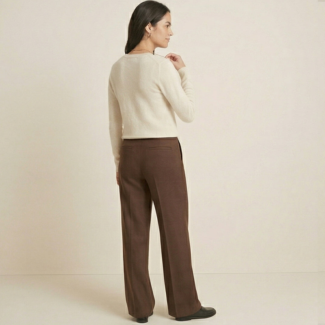 Straight Fit Trousers