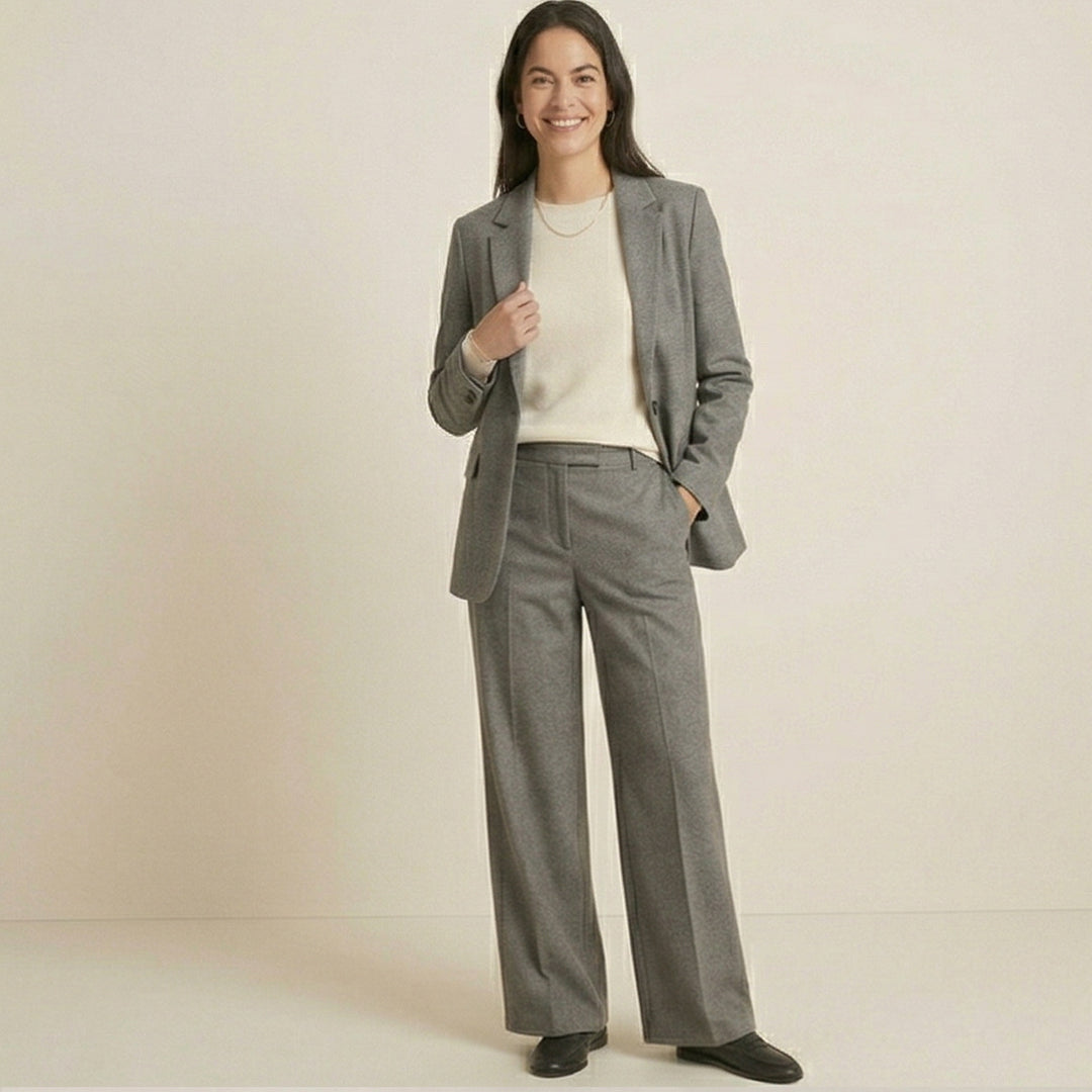 Straight Fit Trousers