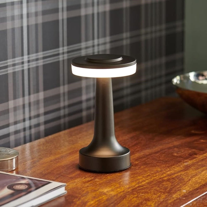 Wireless Retro Table Lamp - LumiBar-Black-State of Style